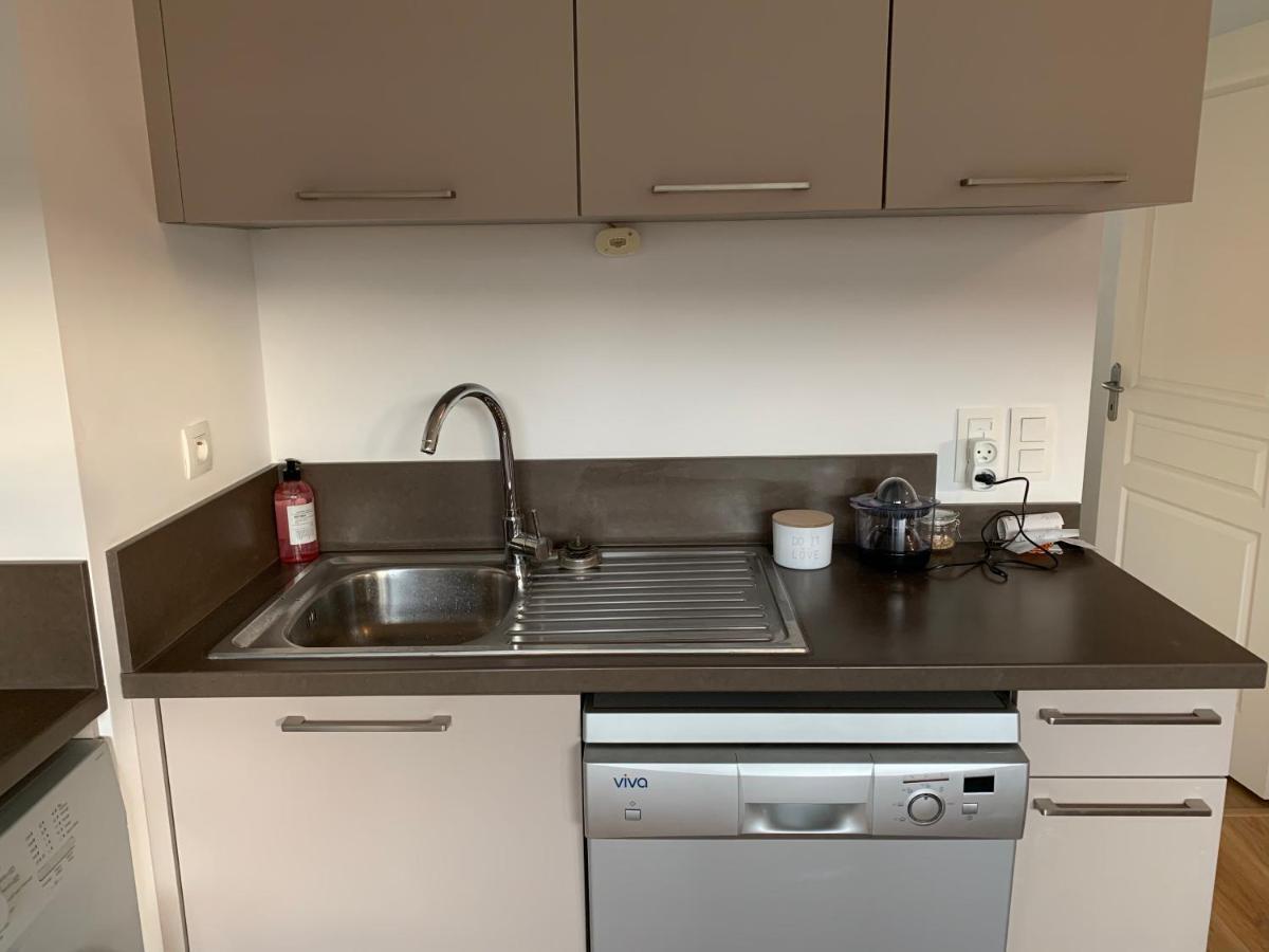 Appartement Centre Ville Avec Terrasse Et Parking Securise Рен Екстериор снимка